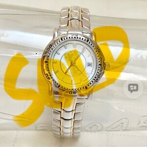 SOLD. Authentic Disney Mickey Mouse two tone stainless steel watch